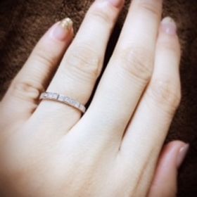 【ショパール(Chopard)の口コミ】 キューブを組み合わせたデザインにより、あしらわれたダイヤの輝きが他の…