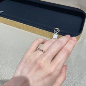 【ショーメ(CHAUMET)の口コミ】 元々ショーメのビーマイラブをネットで見かけてダイヤなしタイプを買おう…