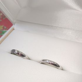 【PILOT BRIDAL(パイロットブライダル)の口コミ】 決め手は、指輪のフィット感です。パイロットブライダルの指輪は内甲丸仕…