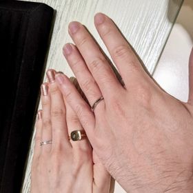 【TRECENTI(トレセンテ)の口コミ】 レール留めのハーフエタニティを中心に見させていただきました。とにかく…