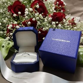 【ヴァンドーム青山(VENDOME AOYAMA)の口コミ】 プロポーズリングが憧れでそこからブランドを知り、さらに調べると素敵な…