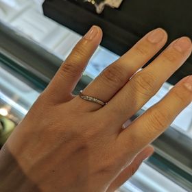 【ヴァンドーム青山(VENDOME AOYAMA)の口コミ】 ウェーブラインのデザインを探しておりましたが、充実したラインナップで…