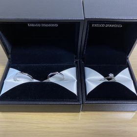 【エクセルコダイヤモンド(EXELCO DIAMOND)の口コミ】 旦那さんがプロポーズの時にダイヤモンドを購入したお店だった為、結婚指…