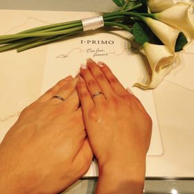 【アイプリモ(I-PRIMO)の口コミ】 一生身につける物だから
最初は指輪見学で訪れたら際に
二人が好きな指輪…