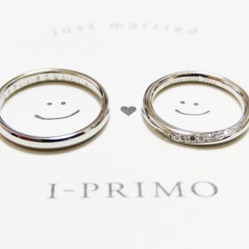 【アイプリモ(I-PRIMO)の口コミ】 ダイヤ無し〜3個くらいの派手すぎない指輪を探していましたが、ダイヤが多…