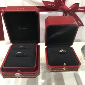 【カルティエ(Cartier)の口コミ】 婚約指輪は、デザインが可愛く自分のイメージにぴったりなCartierのバレリ…