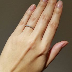 【Ponte Vecchio(ポンテヴェキオ)の口コミ】 最初、婚約指輪だけで、結婚指輪はいらないと思っていたんです。ズボラな…