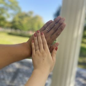 【ringram(リングラム)の口コミ】 自分たちが納得するようなデザインにしたかったのと、周りと被らないよう…