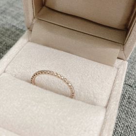 【ete(エテ)の口コミ】 eteの指輪ずっと欲しくて、結婚指輪か婚約指輪どちらかはeteと決めてまし…