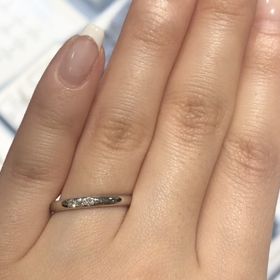 【Only You(オンリーユー)の口コミ】 結婚指輪にもダイヤがついてるものが良かったため、探している時に理想に…