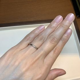 【LUCIE(ルシエ)の口コミ】 日常生活でずっとつけていたいので、シンプルで付け心地の良い指輪を2人で…