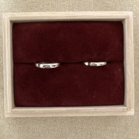 【ichi(イチ)の口コミ】 フルオーダーメイドで自分たちだけの指輪をデザインできたこと。他では見…