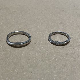 【アイプリモ(I-PRIMO)の口コミ】 妻は定番の形のリングが好ましくかたったようで、アイプリモさんのケレリ…