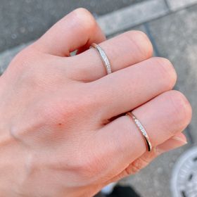 【エクセルコダイヤモンド(EXELCO DIAMOND)の口コミ】 結婚指輪は、長年付けるものなので年齢を重ねても使用できる物を薦めて頂…