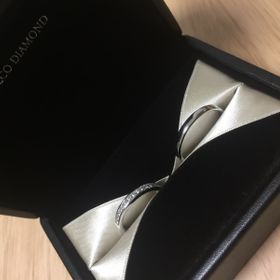 【エクセルコダイヤモンド(EXELCO DIAMOND)の口コミ】 絶対にプリンセスカットのハーフエタニティが良い！と思い、たくさんのお…