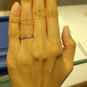 【銀座ダイヤモンドシライシの口コミ】 つけ心地のよさ、気に入ったデザイン、品質の良いダイヤモンドに惹かれて…