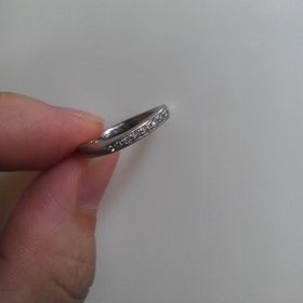 【TAKE-UP(テイクアップ)の口コミ】 幾つかの店舗でいくつも試着を重ねた上でたどり着いたのがこの指輪でした…