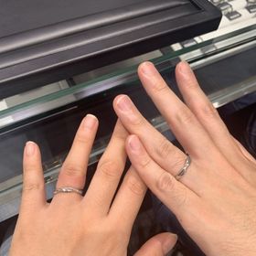 【ラザール ダイヤモンド(LAZARE DIAMOND)の口コミ】 デザインが一目惚れして即決しました！実際みてもとても可愛く一目惚れし…