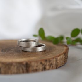 【Cayof(カヨフ)の口コミ】 デザインや指輪幅など、こちらのリクエストに応じてオリジナルで作成いた…