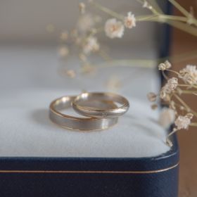 【Cayof(カヨフ)の口コミ】 ゴールドとプラチナ両方を使ったデザインがよかったのでこのデザインに決…