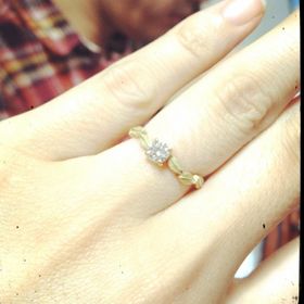 【アーヴェルシュシュ(arbel shushu)】の口コミ 婚約指輪なので毎日つけるものではなく、大事な時にだけつけるものだと考え...