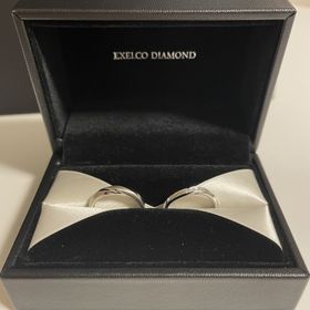 【エクセルコダイヤモンド(EXELCO DIAMOND)の口コミ】 指にフィットして、ダイヤモンドに力を入れているとお伺いして決めました…