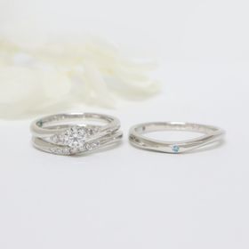 【LEGAN(レガン)の口コミ】 初めて指輪を見に行ったお店で、指輪の数も多い中で担当さんと一緒に相談…