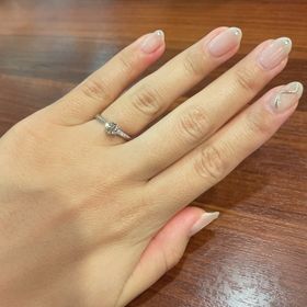 【宝寿堂(ほうじゅどう)の口コミ】 キラキラとしたダイヤモンドが可愛いくて、ダイヤモンドの周りも可愛いか…