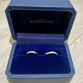 【銀座ダイヤモンドシライシの口コミ】 1番の決め手は指輪のデザインがとても好みでした。あまりキラキラしている…