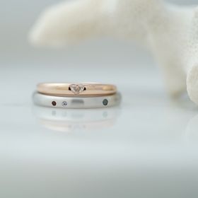 【THREE TREES(スリーツリーズ)の口コミ】 たくさん指輪を見てまわりましたが、最終的に手作りで自分の好きなデザイ…