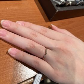 【RosettE(ロゼット)の口コミ】 LANDSCAPEという名前の指輪で、「これから二人が描く景色は、広く広く、ど…