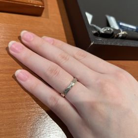 【杢目金屋(もくめがねや)の口コミ】 歴史ある日本の伝統技法で作られたオーダーメイドの指輪で、とても和風で…