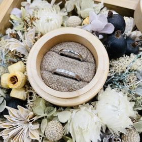 【鎌倉彫金工房の口コミ】 シンプルで、自分たちだけのデザインを作成できるのがとてもよかったです…