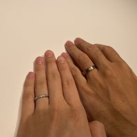 【ラザール ダイヤモンド(LAZARE DIAMOND)の口コミ】 お互い指輪の好みが異なり悩んでいましたが、幅広いデザインを提案してく…