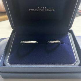 【銀座ダイヤモンドシライシの口コミ】 １番の決め手はデザインです。マット加工が一番気に入っている部分になっ…