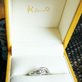 【ケイウノ ブライダル(K.UNO BRIDAL)の口コミ】 やはりオリジナルのデザインで作っていただけること！デザインするところ…