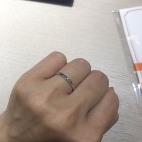 【BIJOUPIKO(ビジュピコ)の口コミ】 普段指輪をつける習慣がないので、つけ心地を重視したいと店員さん伝え、…