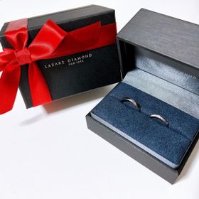 【ラザール ダイヤモンド(LAZARE DIAMOND)の口コミ】 ☆旦那さんはモントーク（MONTAUK）
☆私はエコー（ECHO）

ダイヤモンドの…