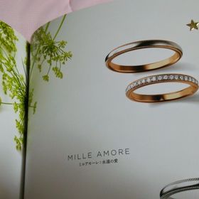 【Ponte Vecchio(ポンテヴェキオ)の口コミ】 婚約指輪と違い、ペアリングであること・ずっと身に付けるのでシンプルで…