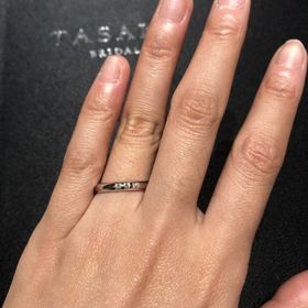 【TASAKI(タサキ)の口コミ】 シンプルですがダイヤモンドが入ることで可愛らしさもある指輪だと思いま…