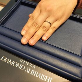 【銀座ダイヤモンドシライシの口コミ】 デザイン・価格・柔らかい着け心地…全てにおいて私も旦那も気に入…