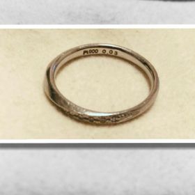 【festaria bijou SOPHIA(フェスタリア ビジュソフィア)の口コミ】 予算10万円以内で細身のストレートリングを探していたところ、店頭でこち…