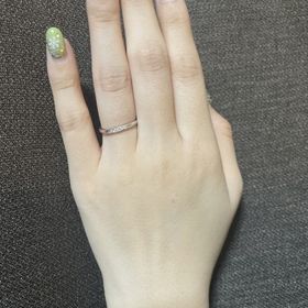 【宝寿堂(ほうじゅどう)の口コミ】 手の形に合わせるとウェーブが似合うと言うことなので、手の形に合わせた…