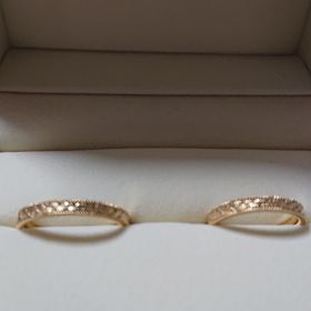 【ケイウノ ブライダル(K.UNO BRIDAL)の口コミ】 ブランドWebで指輪のデザインに一目惚れし、ショップで実物を拝見しました…
