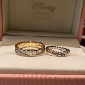 【ケイウノ ブライダル(K.UNO BRIDAL)の口コミ】 ディズニーデザインのオーダーメイドができること。目の前でデザイン画を…