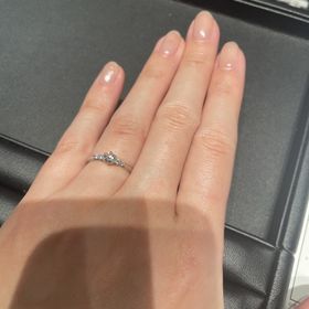 【エクセルコダイヤモンド(EXELCO DIAMOND)の口コミ】 デザインと、アンサンブルと言う名前と名前に込められた背景が好きで、ゴ…