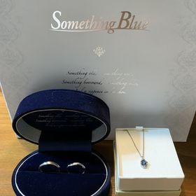 【Something Blue(サムシングブルー)の口コミ】 デザインとずっと使うものなので丈夫な素材、ダイヤが取れにくい指輪を選…