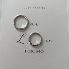 【アイプリモ(I-PRIMO)の口コミ】 指輪のデザインがとても可愛く、気に入りました。
お互いが好みの指輪を見…