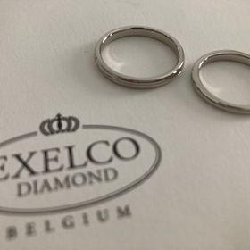 【エクセルコダイヤモンド(EXELCO DIAMOND)の口コミ】 花嫁希望のシンプルかつダイヤの存在感のあるデザインが決め手となりまし…