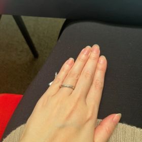 【エクセルコダイヤモンド(EXELCO DIAMOND)の口コミ】 一目惚れになります！ウェーブタイプの指輪で探しており、いくつか試しま…